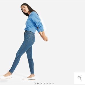 Everlane Authentic Stretch High Rise Skinny Jeans